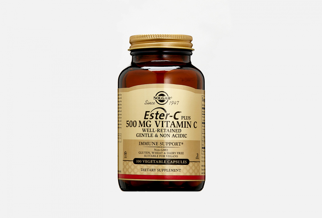 БИОЛОГИЧЕСКИ АКТИВНАЯ ДОБАВКА Solgar Ester-C® Plus 500 mg Vitamin C