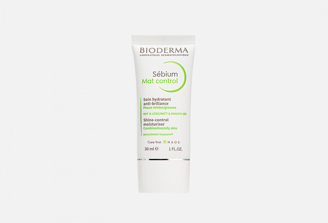 Матирующее средство для чувствительной смешанной или жирной кожи Bioderma Sebium Mat Control Shine Control Moisturizer