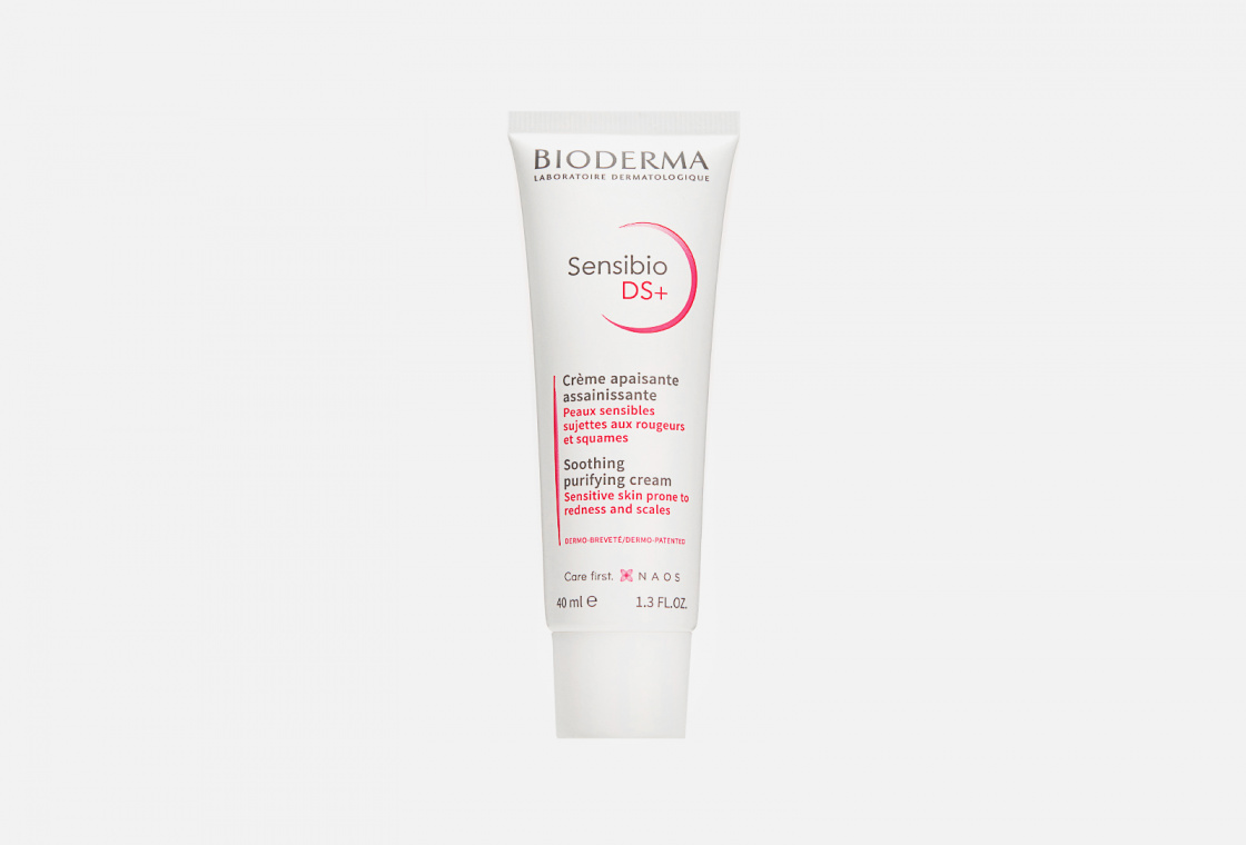 Успокаивающий крем для очень чувствительной кожи Bioderma Sensibio Ds+ Cream