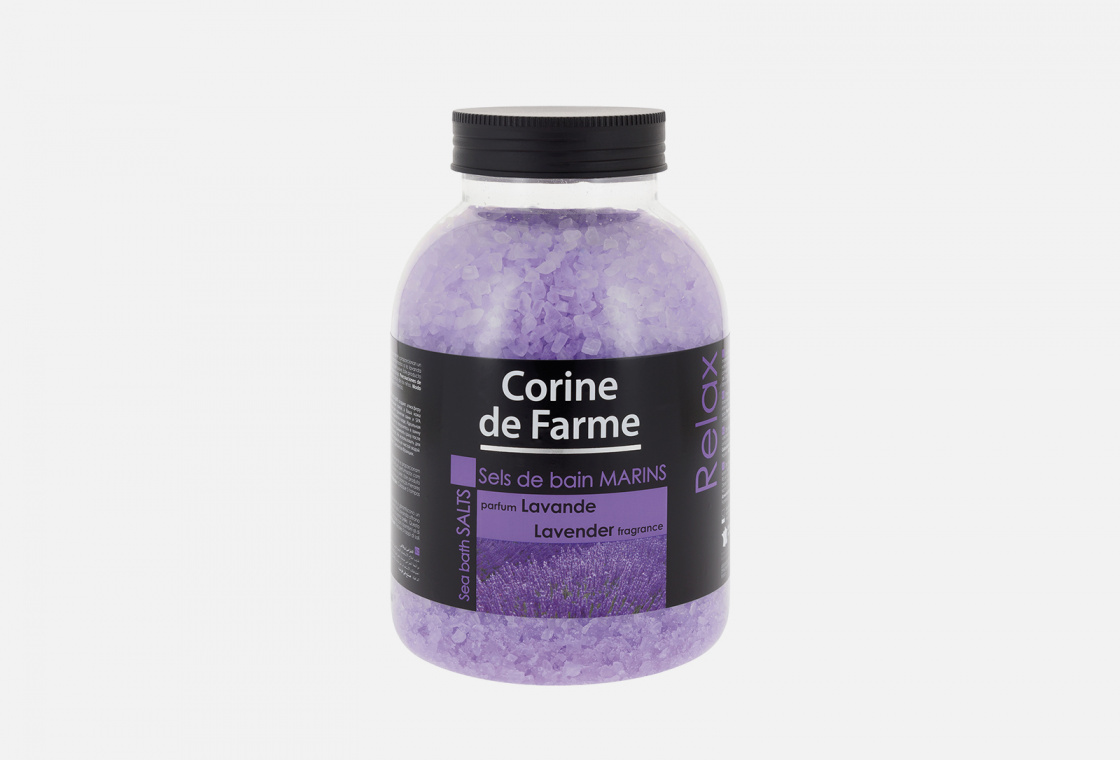 Соли для ванн морские Лаванда Corine de Farme  Lavender