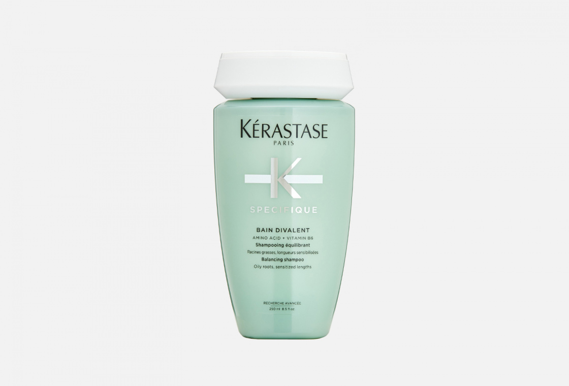 Шампунь для волос жирных у корней и чувствительных по длине Kerastase Specifique Bain Divalent