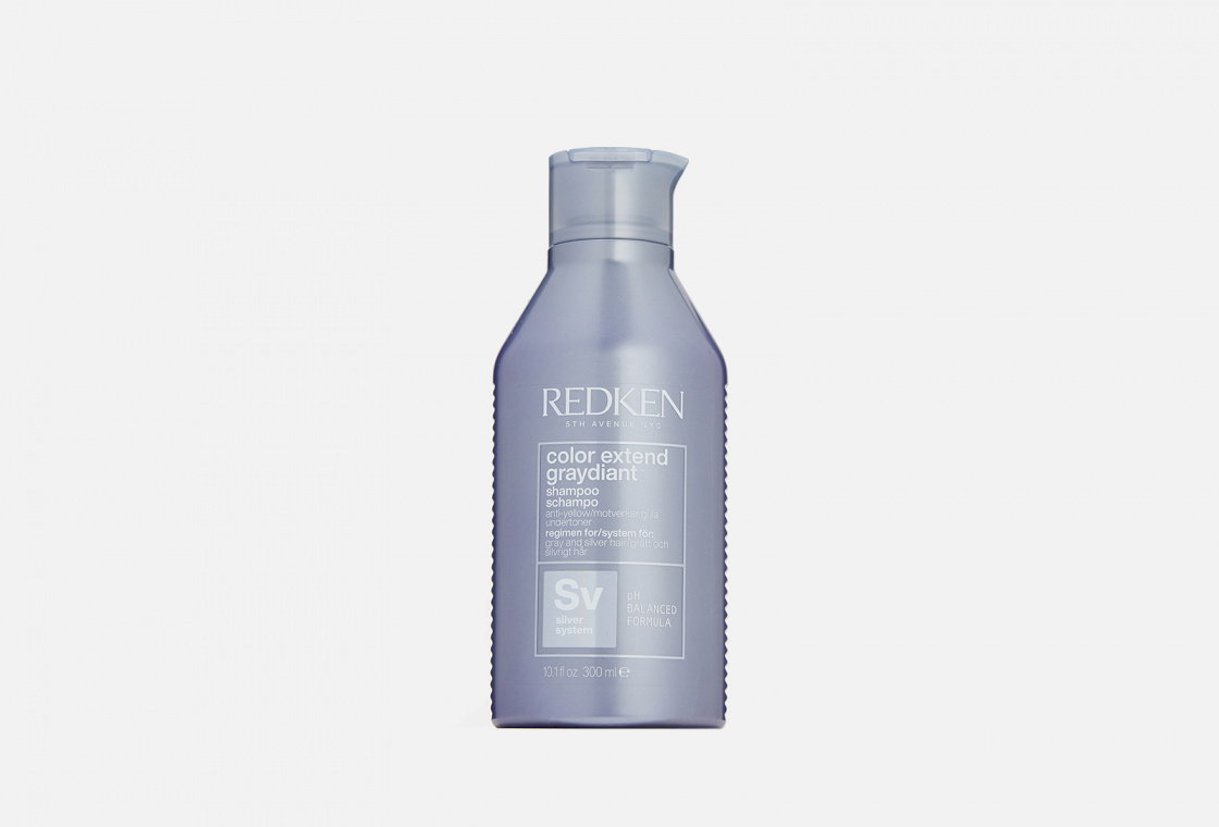 Нейтрализующий шампунь для поддержания холодных оттенков блонд Redken Shampoo Color Extend Graydiant