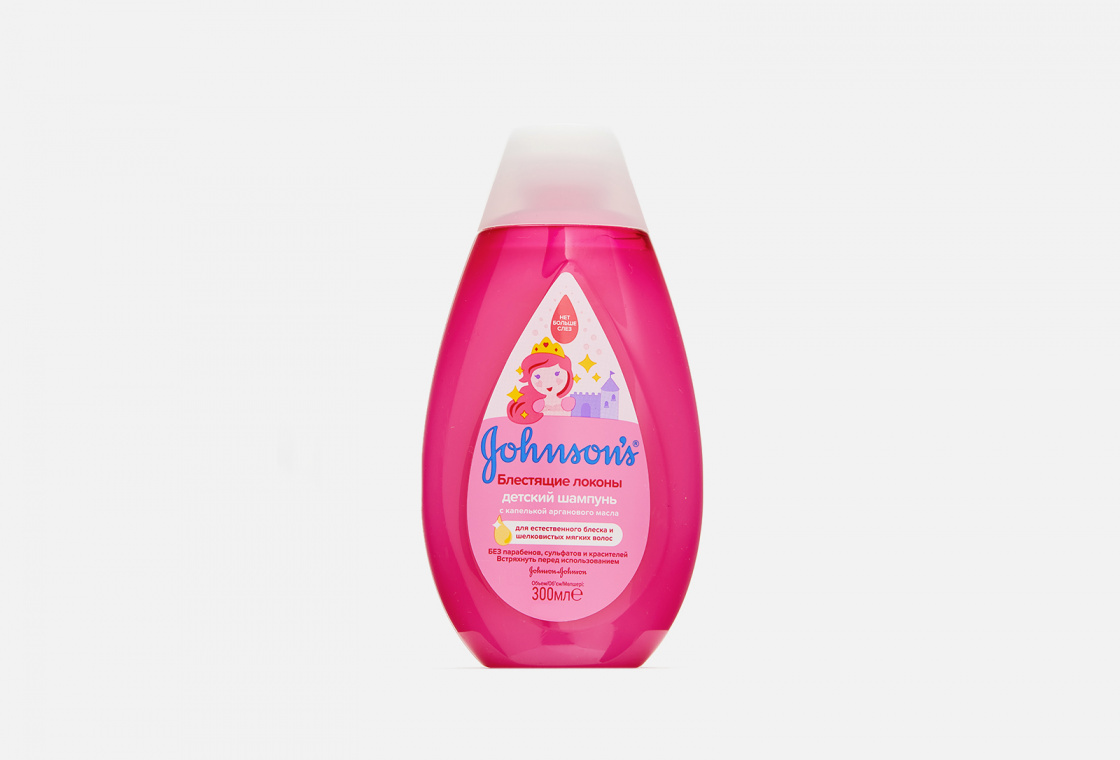 Детский шампунь для волос Johnson & Johnson Блестящие локоны