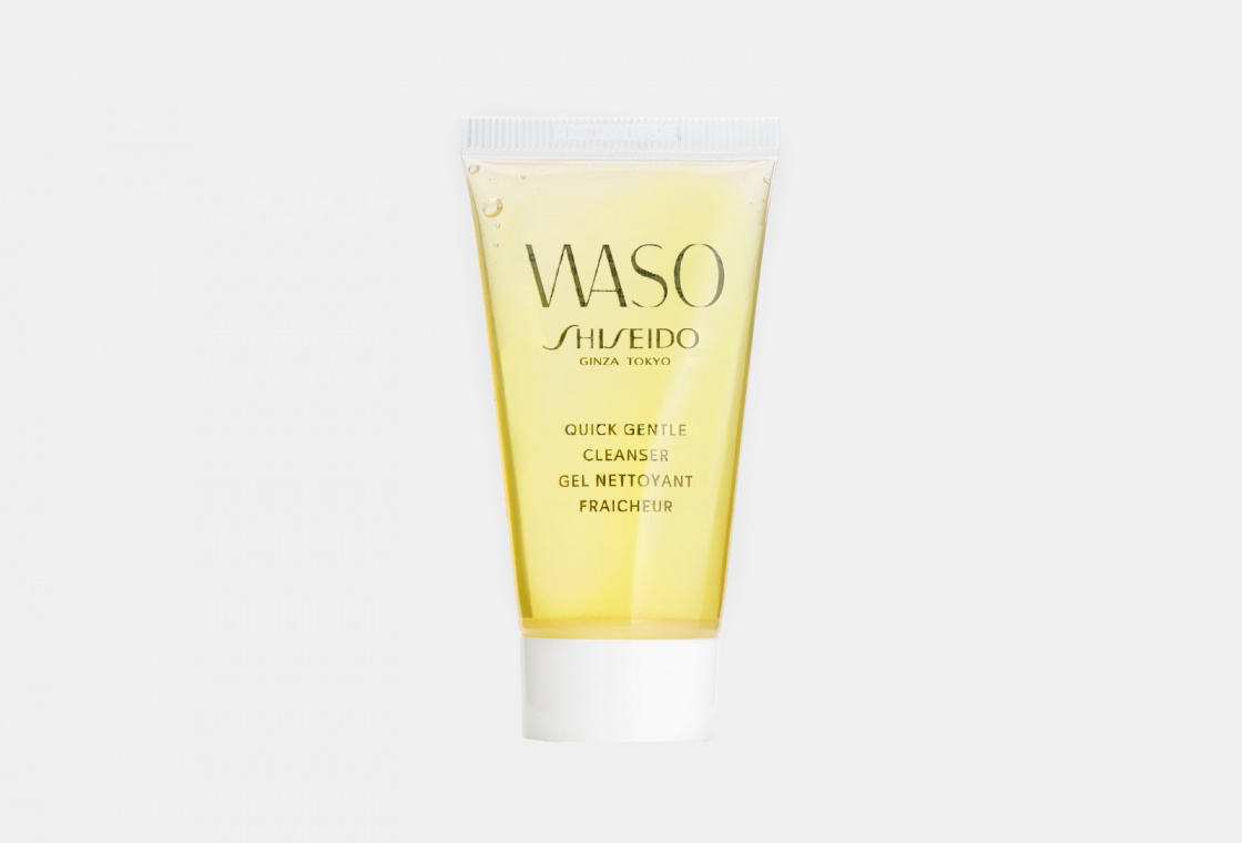 Мгновенно смягчающий очищающий гель Shiseido WASO QUICK GENTLE CLEANSER