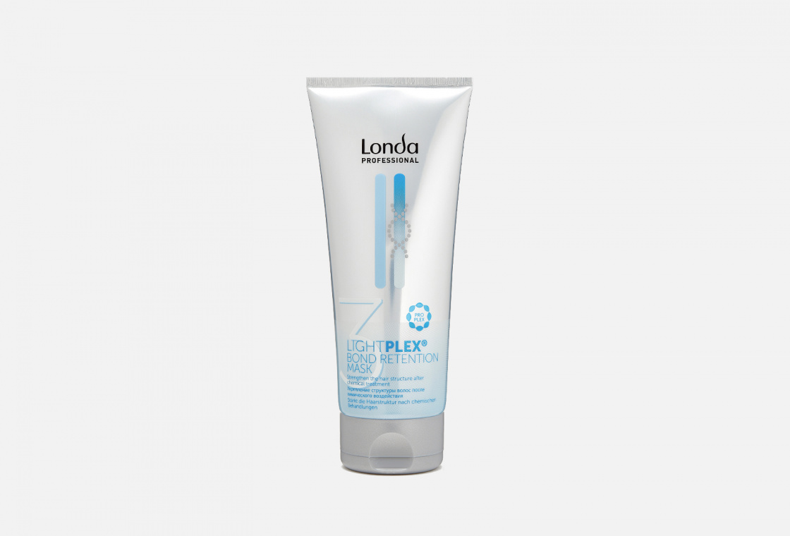 Маска для укрепления структуры волос после осветления или окрашивания Londa Professional Lightplex Bond Retention Mask