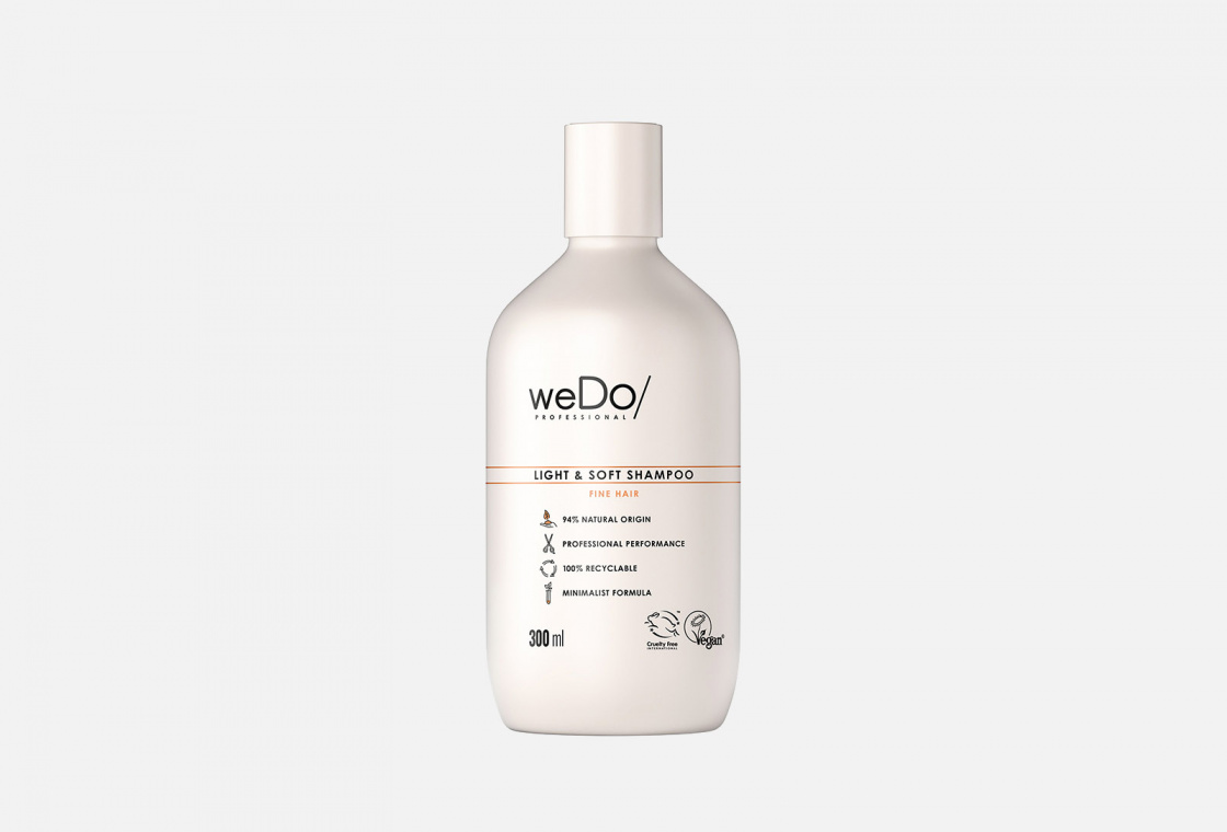 Увлажняющий шампунь для тонких волос weDo Light & Soft Shampoo