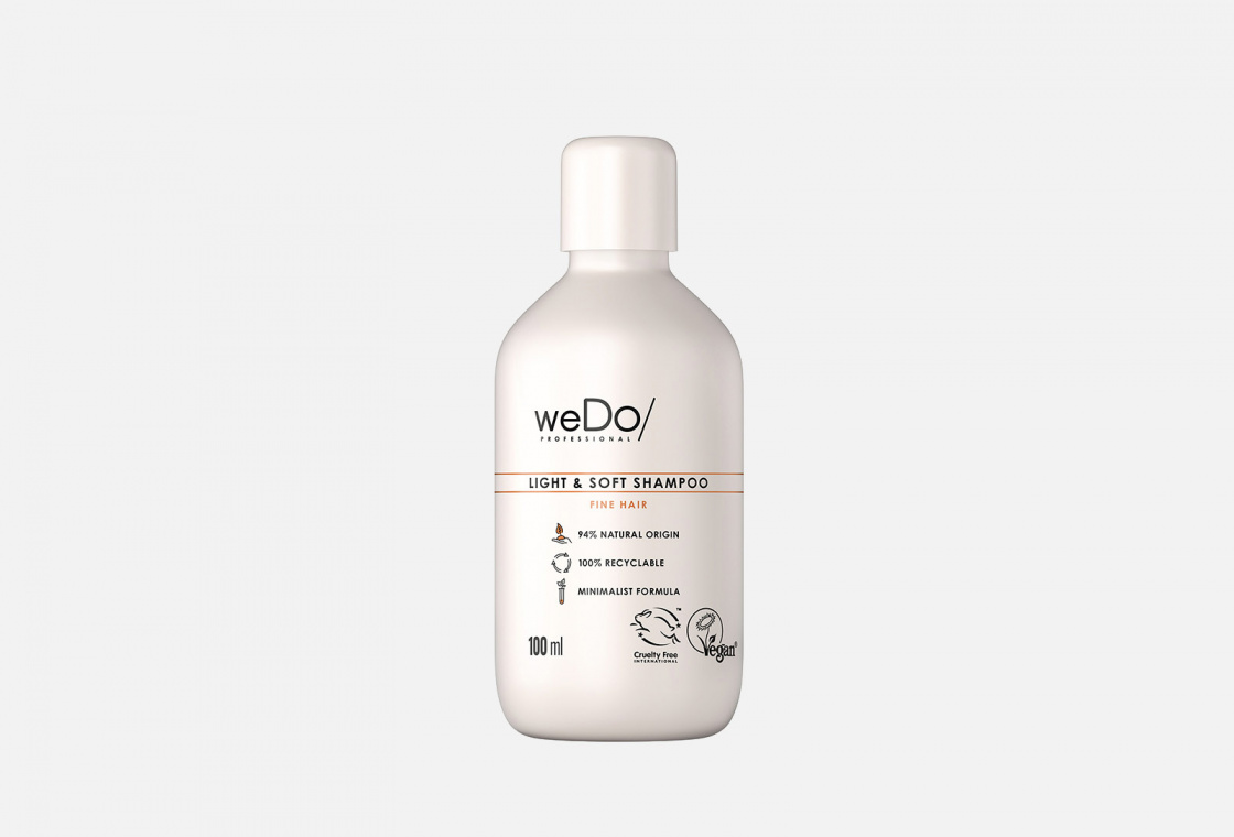 Увлажняющий шампунь для тонких волос weDo Light & Soft Shampoo