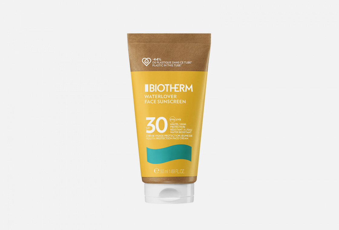 Солнцезащитный крем для лица с высокой  степенью защиты SPF30 Biotherm WATERLOVER FACE SUNSCREEN