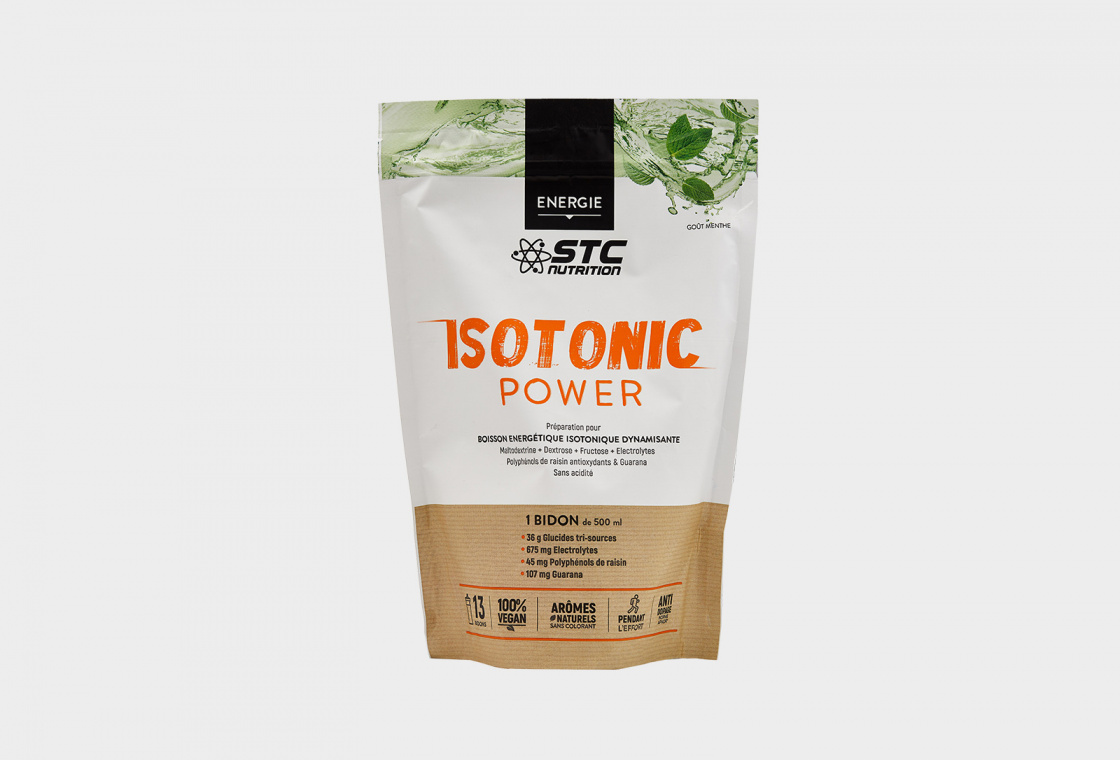 Смесь для приготовления энергетического тонизирующего напитка со вкусом мяты STC ISOTONIC POWER