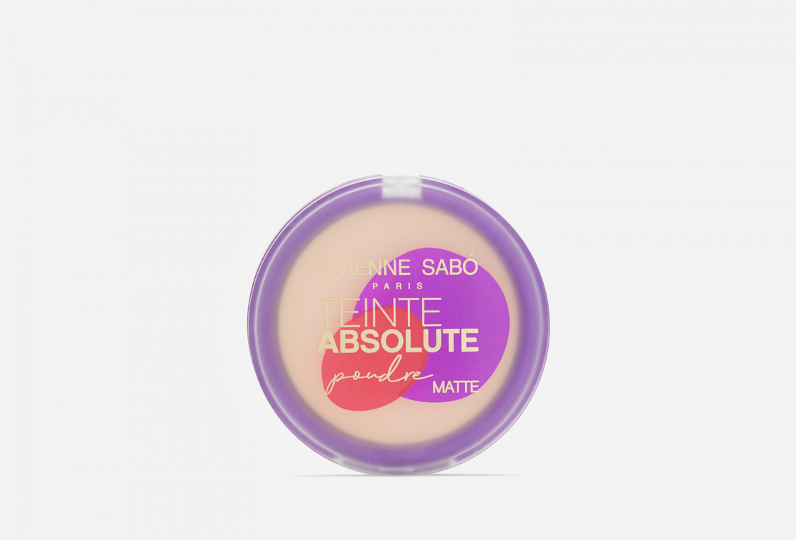 Пудра компактная матирующая VIVIENNE SABO Poudre Matifiante compacte "Teinte Absolute matte" — купить в интернет-магазине «Золотое яблоко»