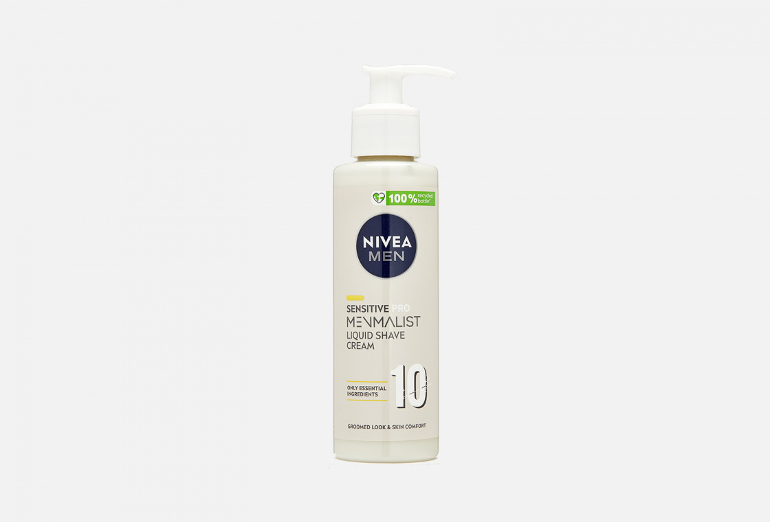 Жидкий крем для бритья для чувствительной кожи NIVEA SENSITIVE PRO MENMALIST