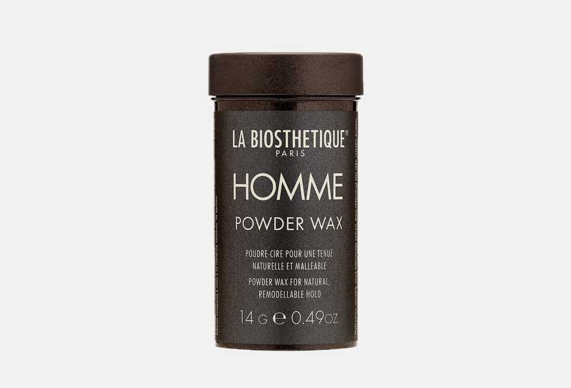 Моделирующая пудра  для волос с атласным блеском La Biosthetique Powder Wax