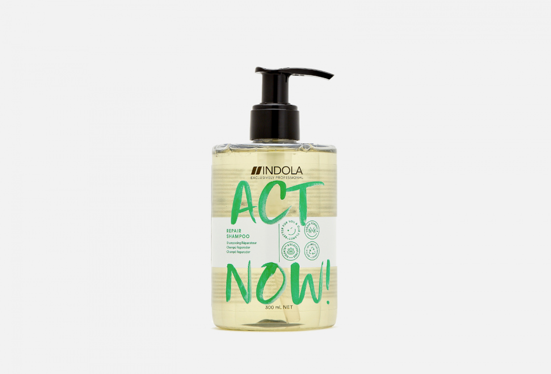 Шампунь для восстановления волос INDOLA ACT NOW! REPAIR Shampoo