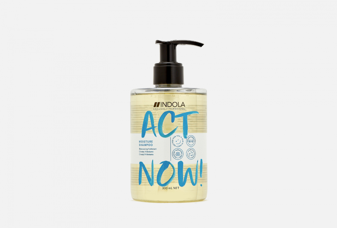 Увлажняющий шампунь для волос INDOLA ACT NOW! MOISTURE Shampoo