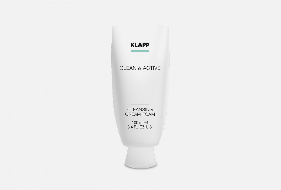 Очищающая крем-пенка  KLAPP Cosmetics CLEAN&ACTIVE