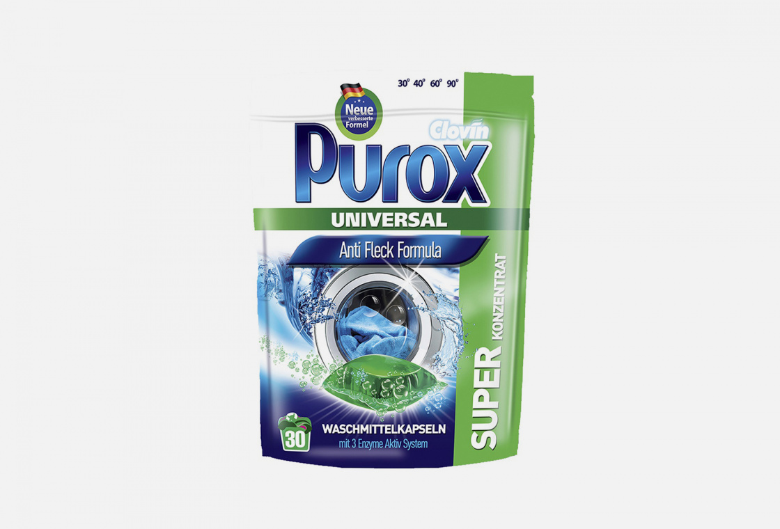 Капсулы для стирки PUROX Universal