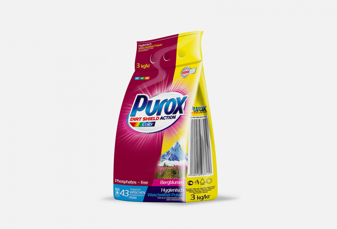 Стиральный порошок PUROX Color