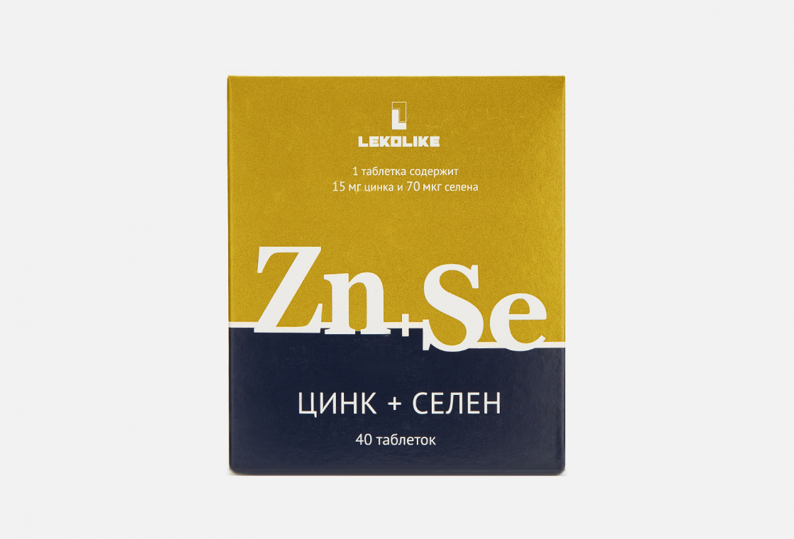 Биологически активная добавка LEKOLIKE Zinc+Selenium