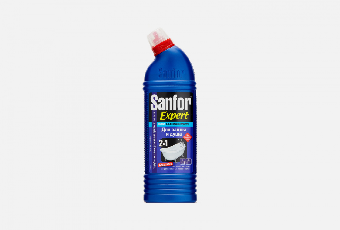 чистящее средство для ванн Sanfor альпийская свежесть
