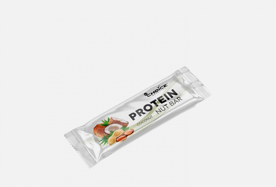 Протеиновый батончик со вкусом Кокоса MyChoice Nutrition Protein nut bar