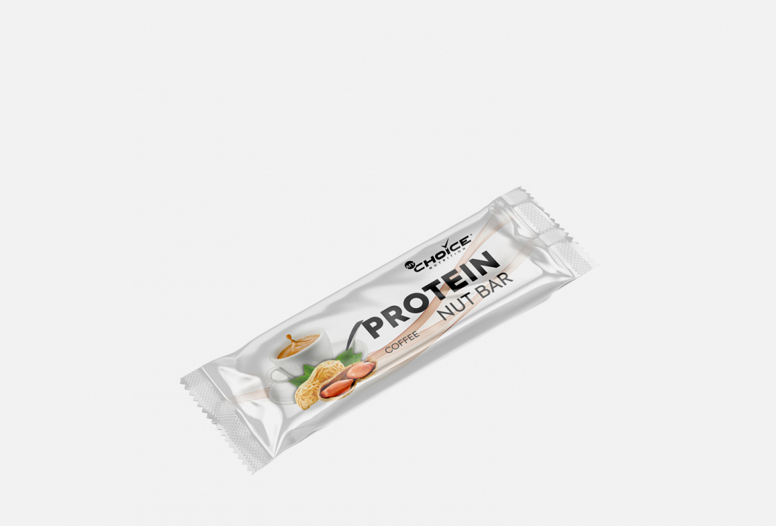 Протеиновый батончик со вкусом кофе MyChoice Nutrition Protein nut bar