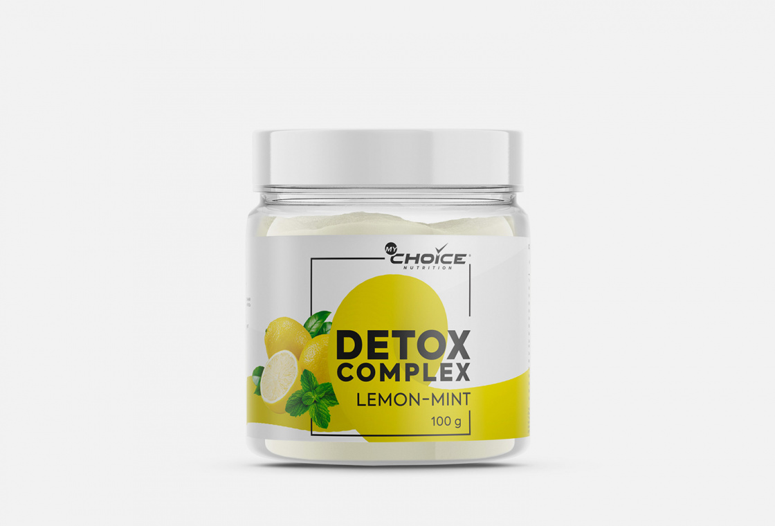 Напиток растворимый со вкусом лимона MyChoice Nutrition Detox complex