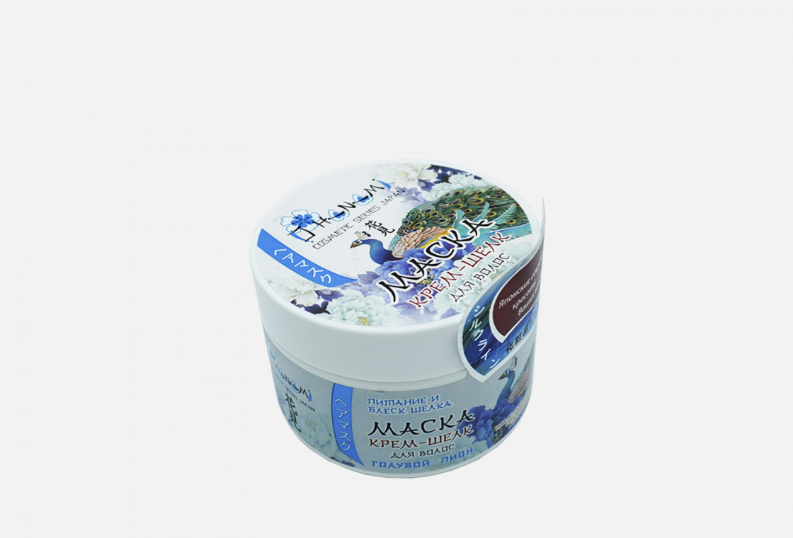 Маска крем-шелк для волос серии с экстрактом пиона O HANAMI Cream-silk Hair Mask with peony extract