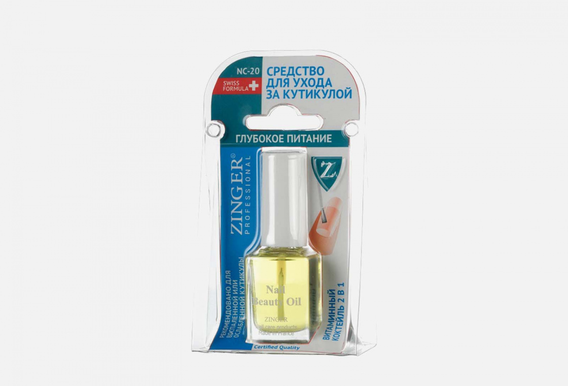 Средство для ухода за кутикулой Zinger NC-20 Nail Beauty oil