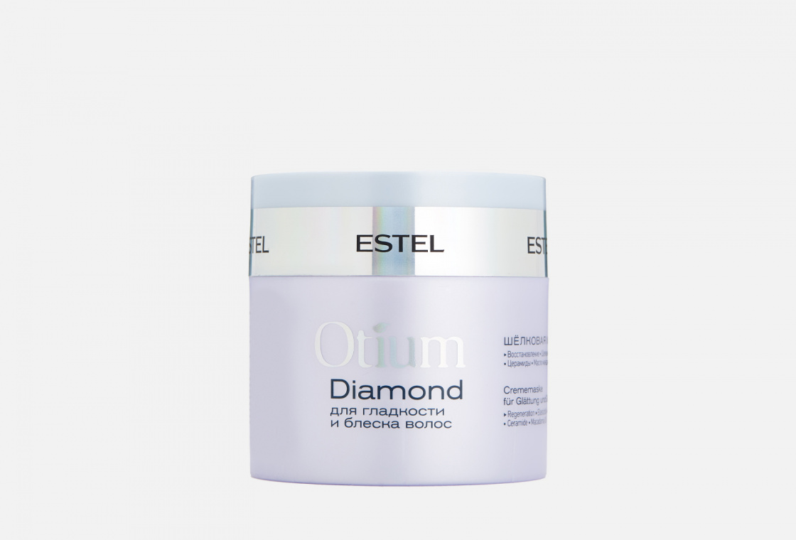 Шёлковая маска для гладкости и блеска волос ESTEL Professional OTIUM DIAMOND