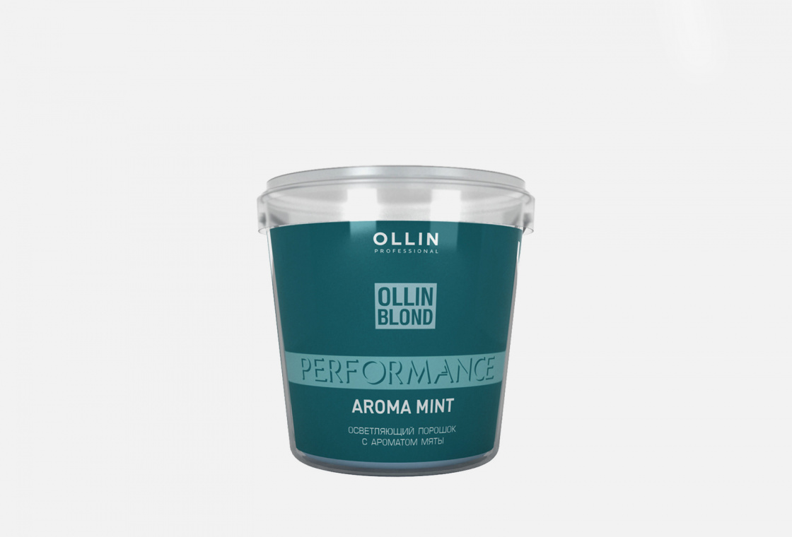 Осветляющий порошок с ароматом мяты Ollin Professional BLOND PERFORMANCE Aroma Mint