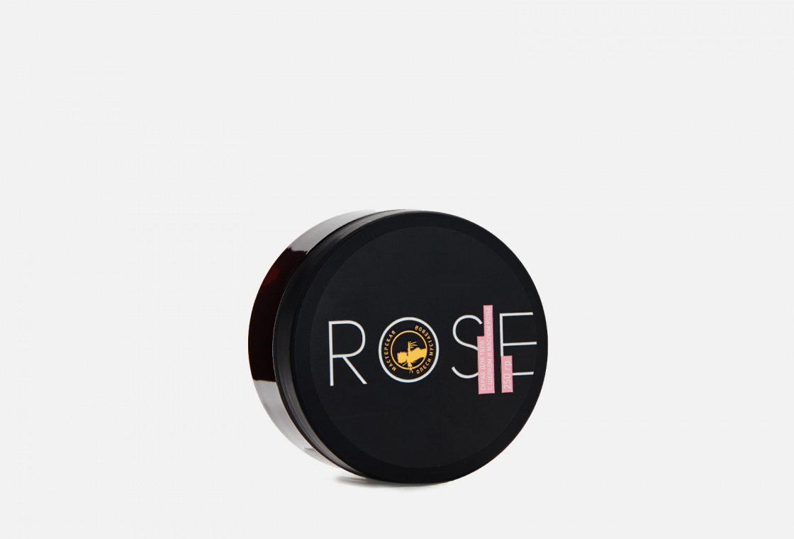 Скраб для тела с шелком и маслом розы Мастерская Олеси Мустаевой Rose — купить в интернет-магазине «Золотое яблоко»