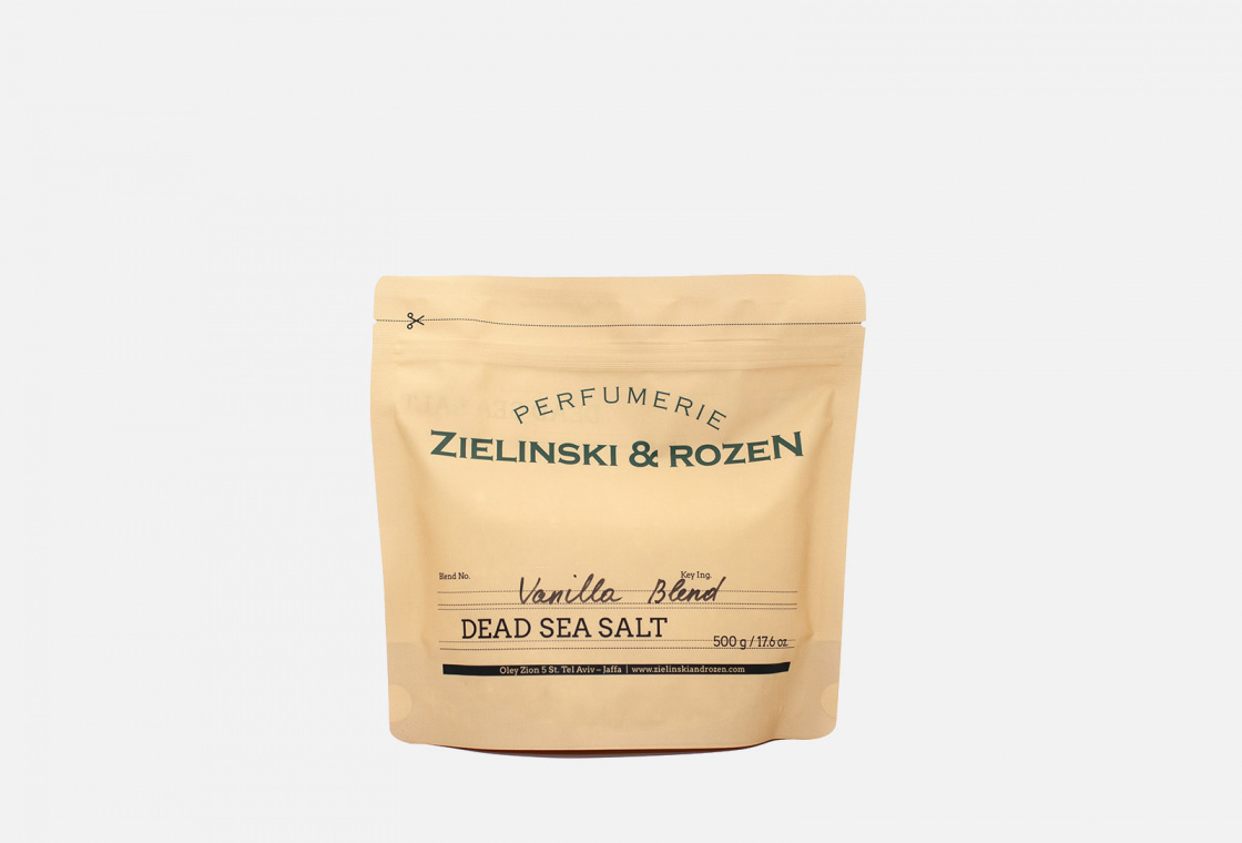 Соль мертвого моря  Zielinski & Rozen Vanilla Blend