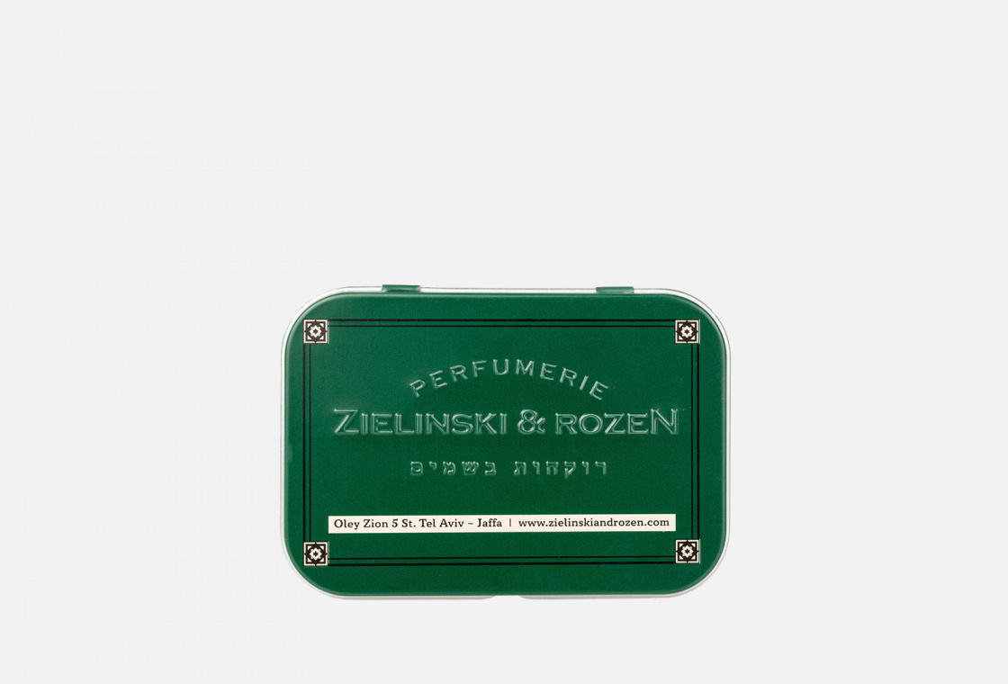 Твердое мыло в алюминиевой коробке Zielinski & Rozen 8018