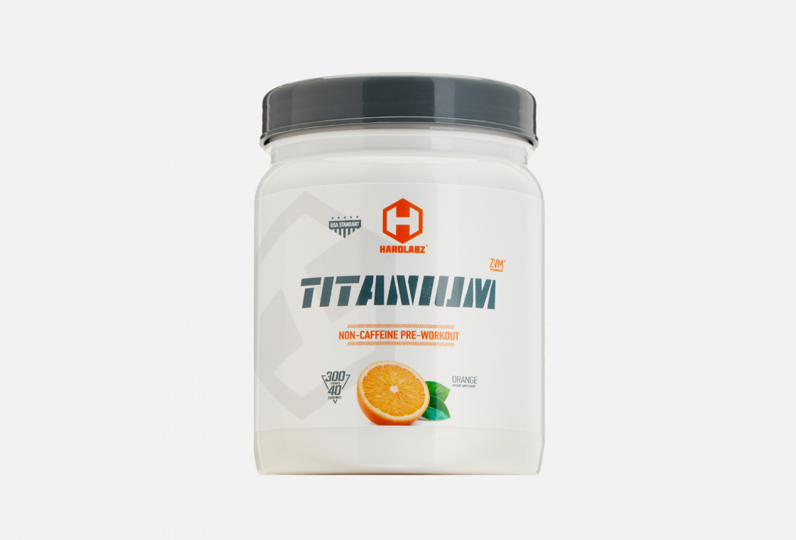 Предтренировочный продукт со вкусом апельсина HARDLABZ Titanium