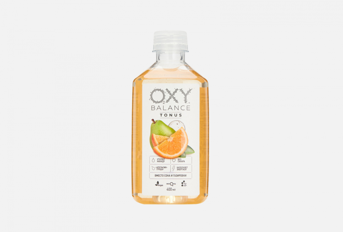 Напиток на основе артезианской воды со вкусом апельсин-груша   Oxy Balance Tonus