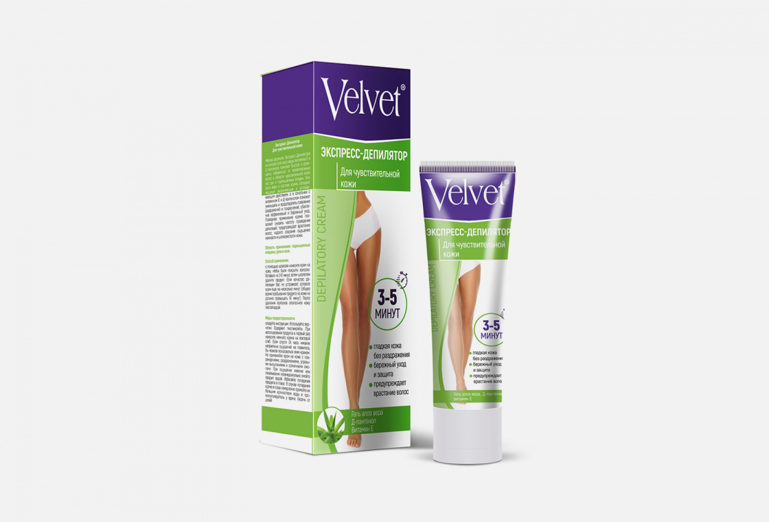 Экспресс-Депилятор для чувствительной кожи Compliment Velvet