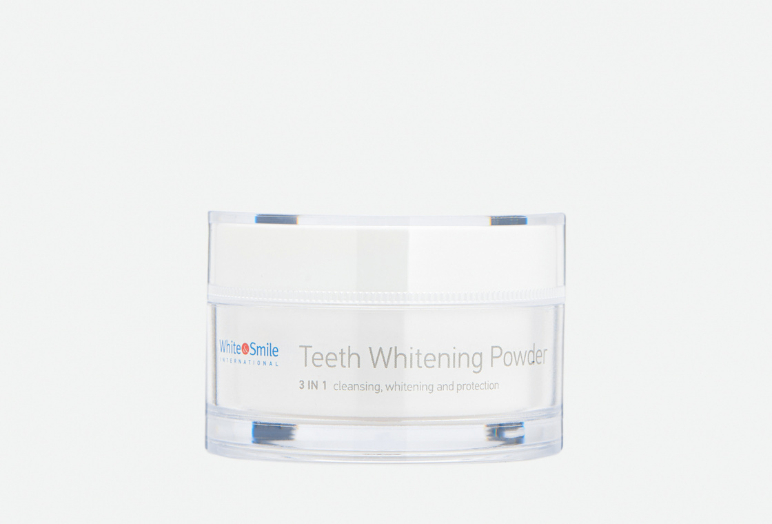 Отбеливающая пудра для зубов со вкусом Ананаса White Smile Teeth Whitening Powder