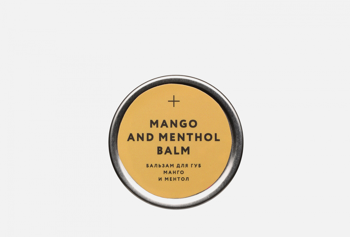 Бальзам для губ  LABORATORIUM Mango & menthol balm