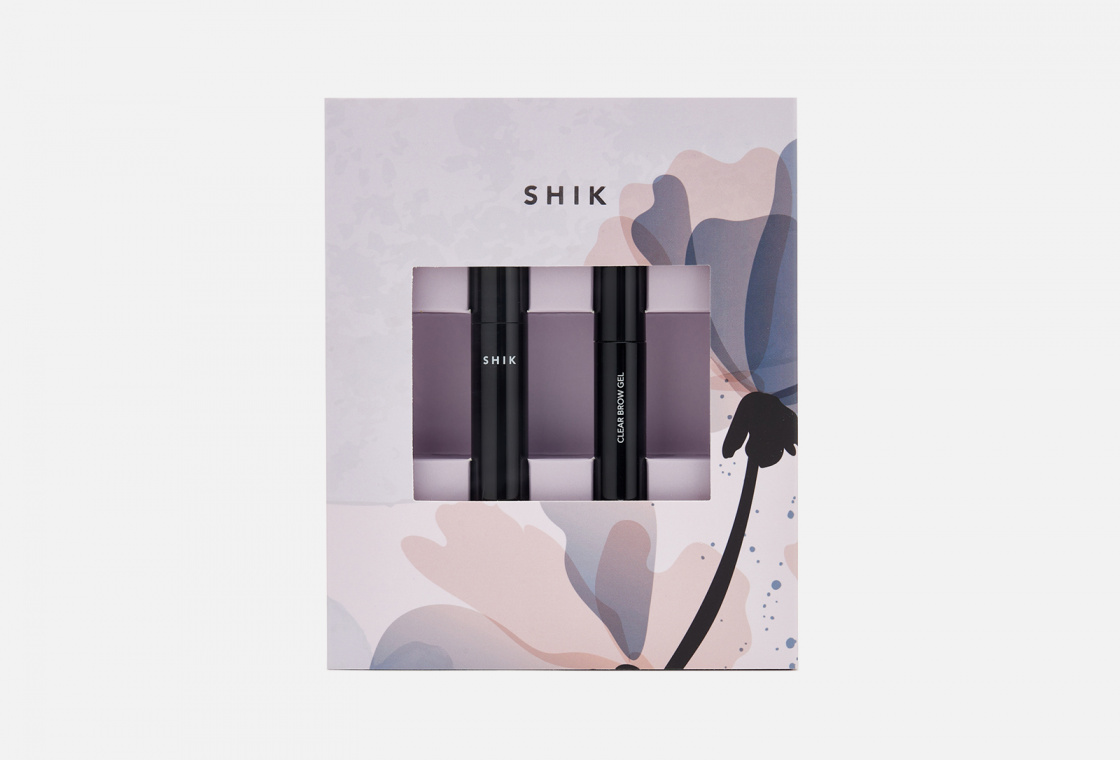 Набор для макияжа весенний: Тушь для ресниц+Гель для бровей SHIK Eye & Brow Makeup Kit Spring Edition