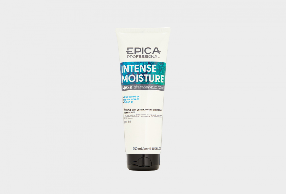 Маска для сухих волос EPICA Professional mask for dry hair INTENSE MOISTURE