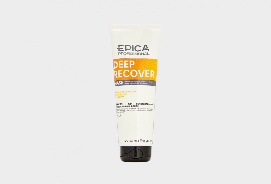 Маска для восстановления поврежденных волос EPICA Professional mask for damaged hair DEEP RECOVER