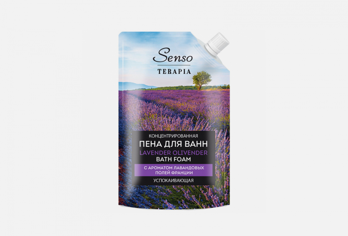 Концентрированная пена для ванн Senso Terapia Lavender Olivender