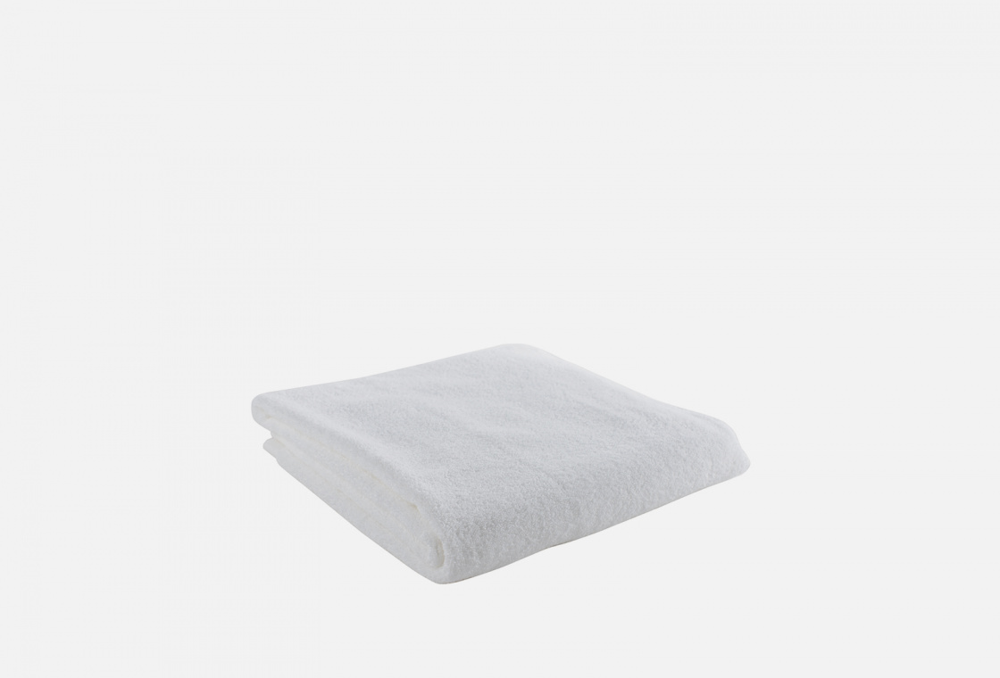 Полотенце банное, 70х140 см Tkano белый