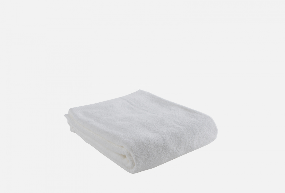 Полотенце банное, 90х150 см Tkano белый