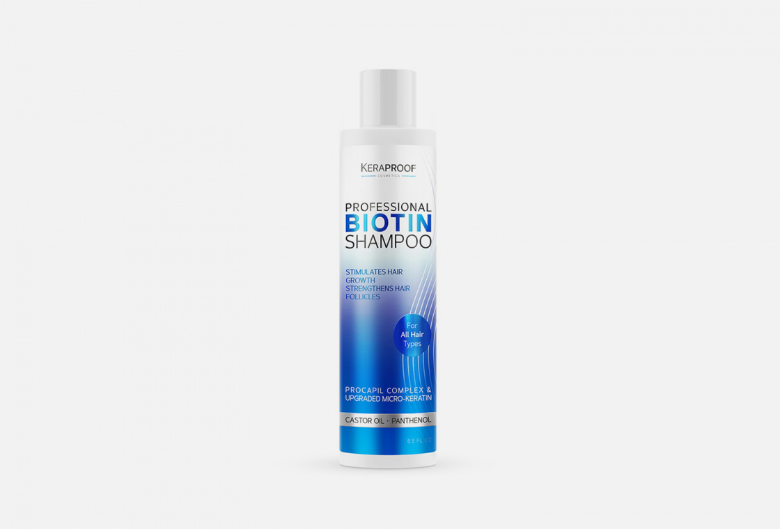 Шампунь для роста волос KERAPROOF Professional Biotin Shampoo