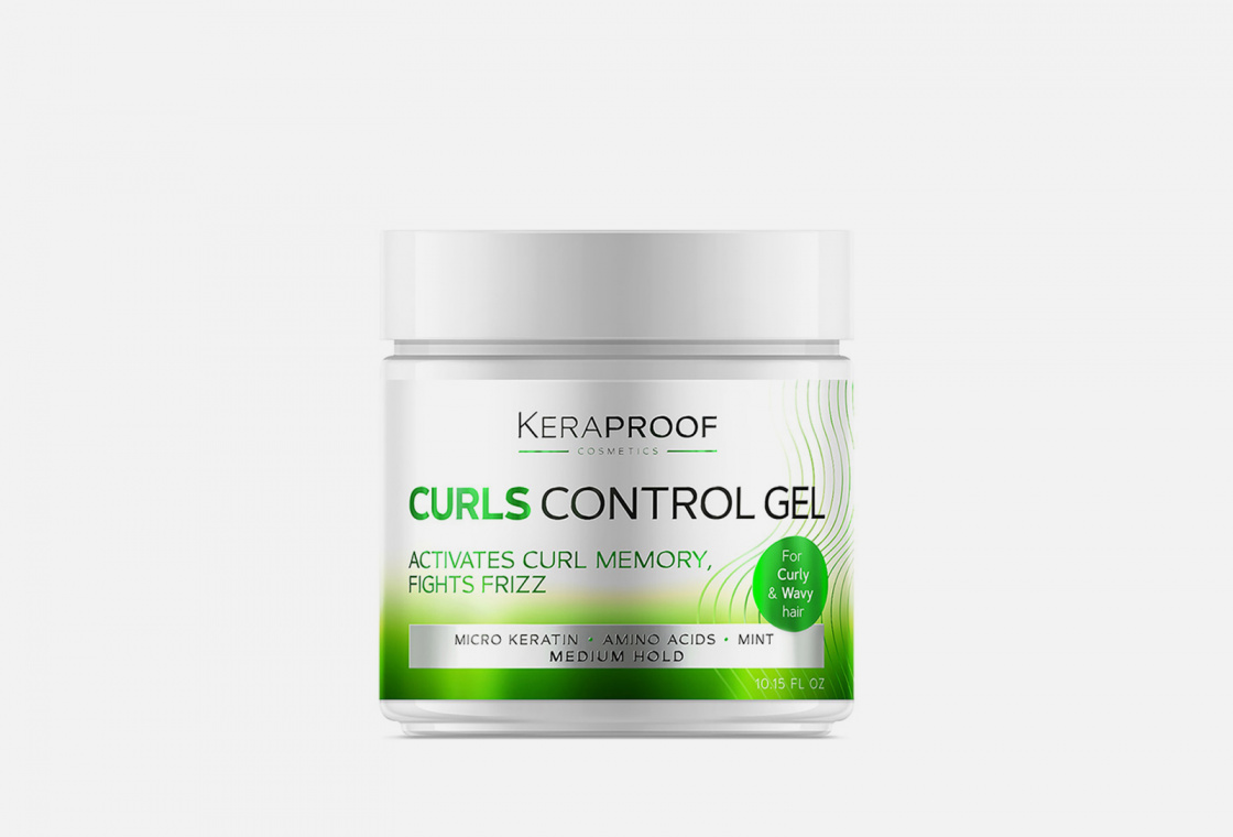 Гель для укладки кудрявых и волнистых волос KERAPROOF Curls Control Gel