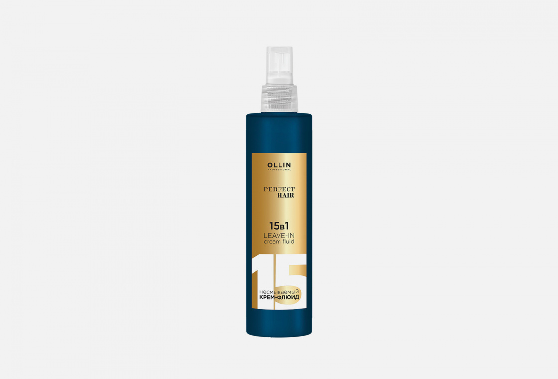 Несмываемый крем-флюид для волос Ollin Professional perfect hair 15 in 1 leave-in cream fluid — купить в Москве