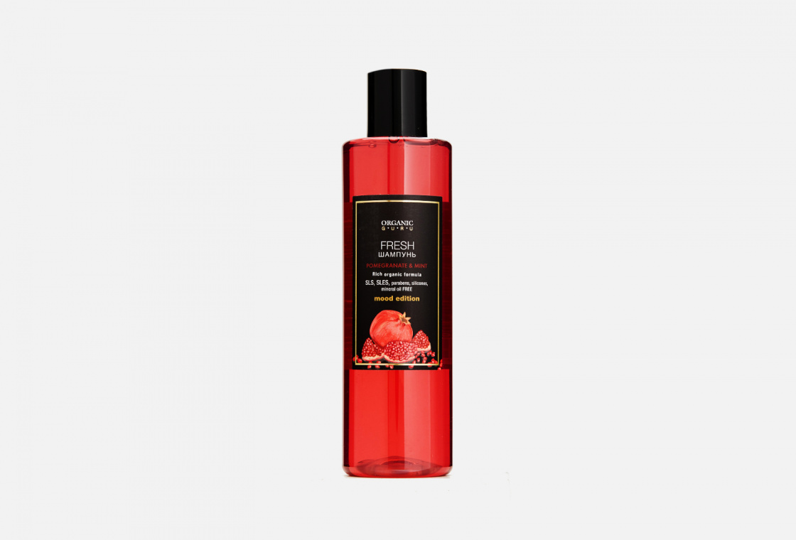 Шампунь  Organic Guru Pomegranate & mint
