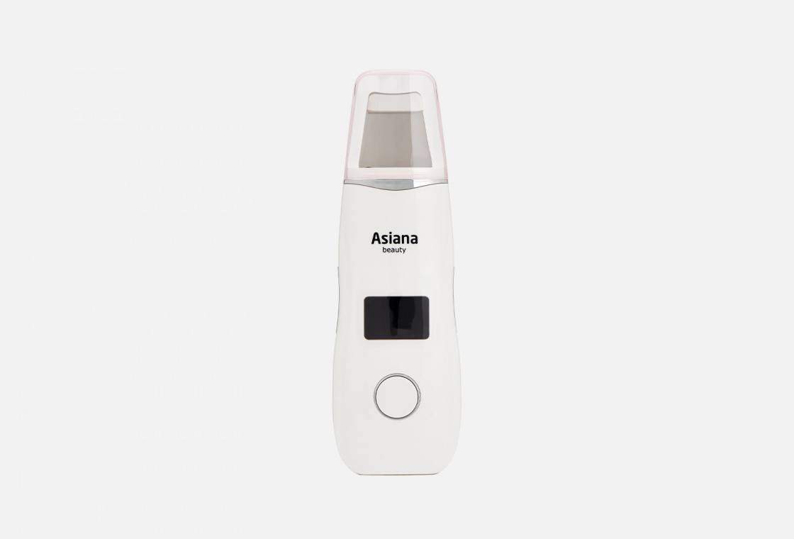 Косметический аппарат для ультразвуковой чистки лица с экраном Asiana beauty Face scrubber with a screen C107