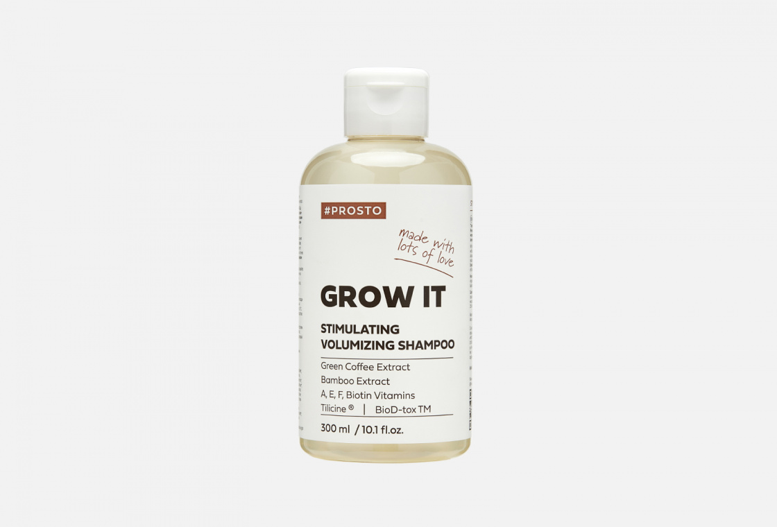 Шампунь для объема и роста волос Prosto Cosmetics GROW IT